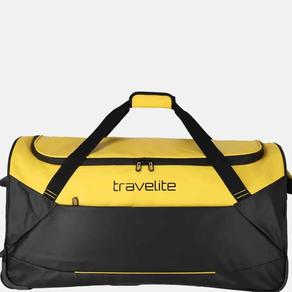 Reistassen Op Wielen^Travelite Tarp reistas op wielen 71 cm black/yellow