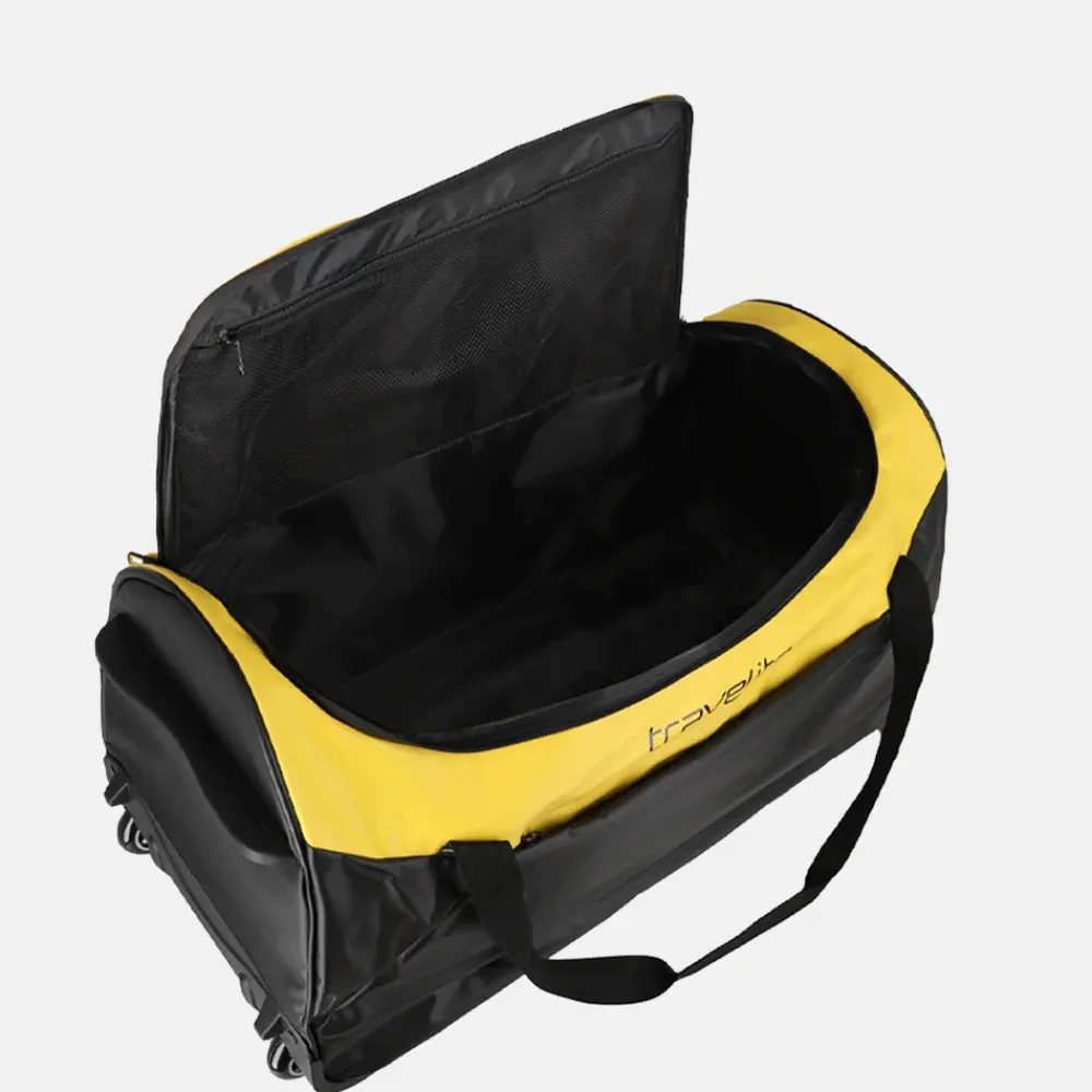 Reistassen Op Wielen^Travelite Tarp reistas op wielen 71 cm black/yellow