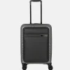 Handbagage Koffers^Travelite Trient Frontpocket handbagage koffer 55 cm anthracite