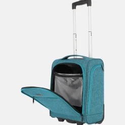Underseaters | Underseaters^Travelite Underseater koffer 43 cm petrol