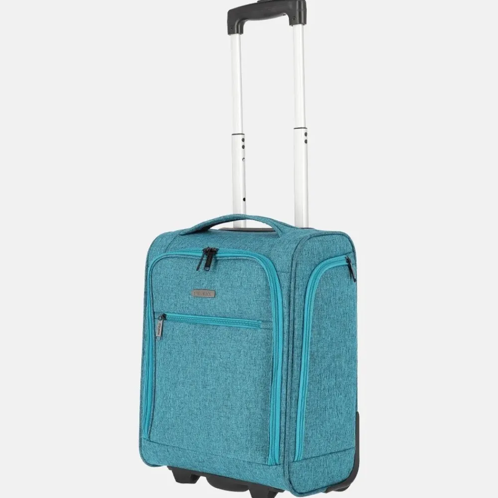 Underseaters | Underseaters^Travelite Underseater koffer 43 cm petrol