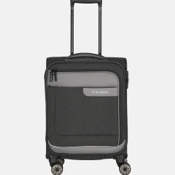 Handbagage Koffers^Travelite Viia handbagage koffer 55 cm anthracite