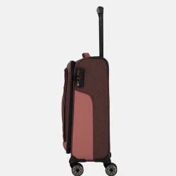 Handbagage Koffers^Travelite Viia handbagage koffer 55 cm rose