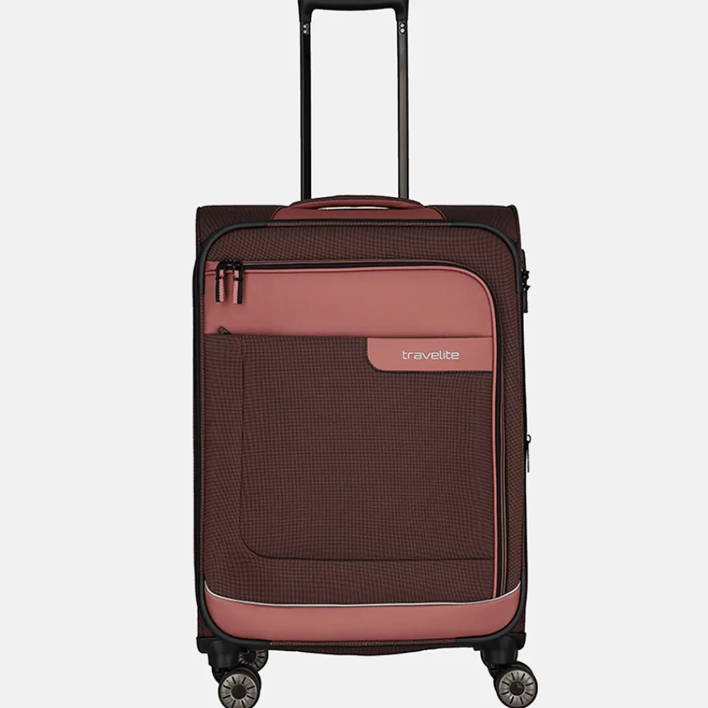 Reiskoffers^Travelite Viia koffer 67 cm rose