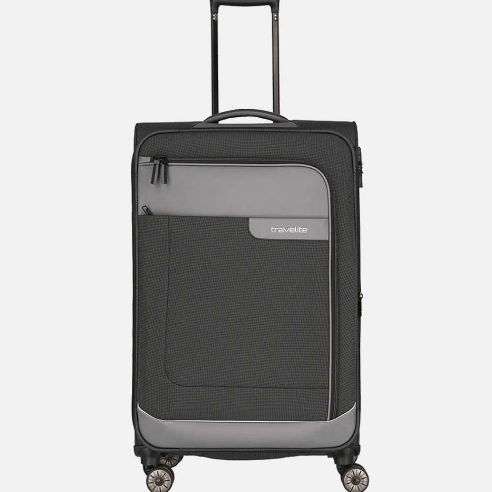 Reiskoffers^Travelite Viia koffer 77 cm anthracite