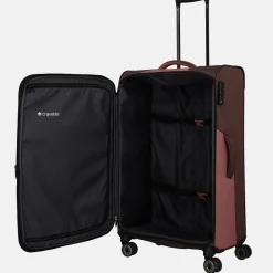 Reiskoffers^Travelite Viia koffer 77 cm rose