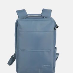 Laptop Rugzakken^Travelite Workfloow laptoprugzak 15 inch M denimblue