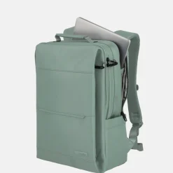 Laptop Rugzakken^Travelite Workfloow laptoprugzak 15 inch M sage