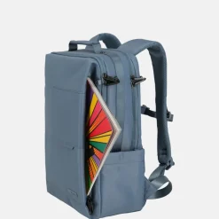 Laptop Rugzakken^Travelite Workfloow laptoprugzak 15 inch M denimblue