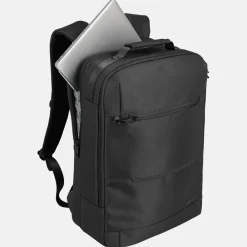 Laptop Rugzakken^Travelite Workfloow laptoprugzak 15 inch L black