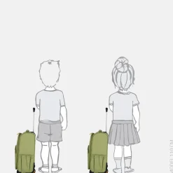 Kinderkoffers^Travelite Youngster kinderkoffer green