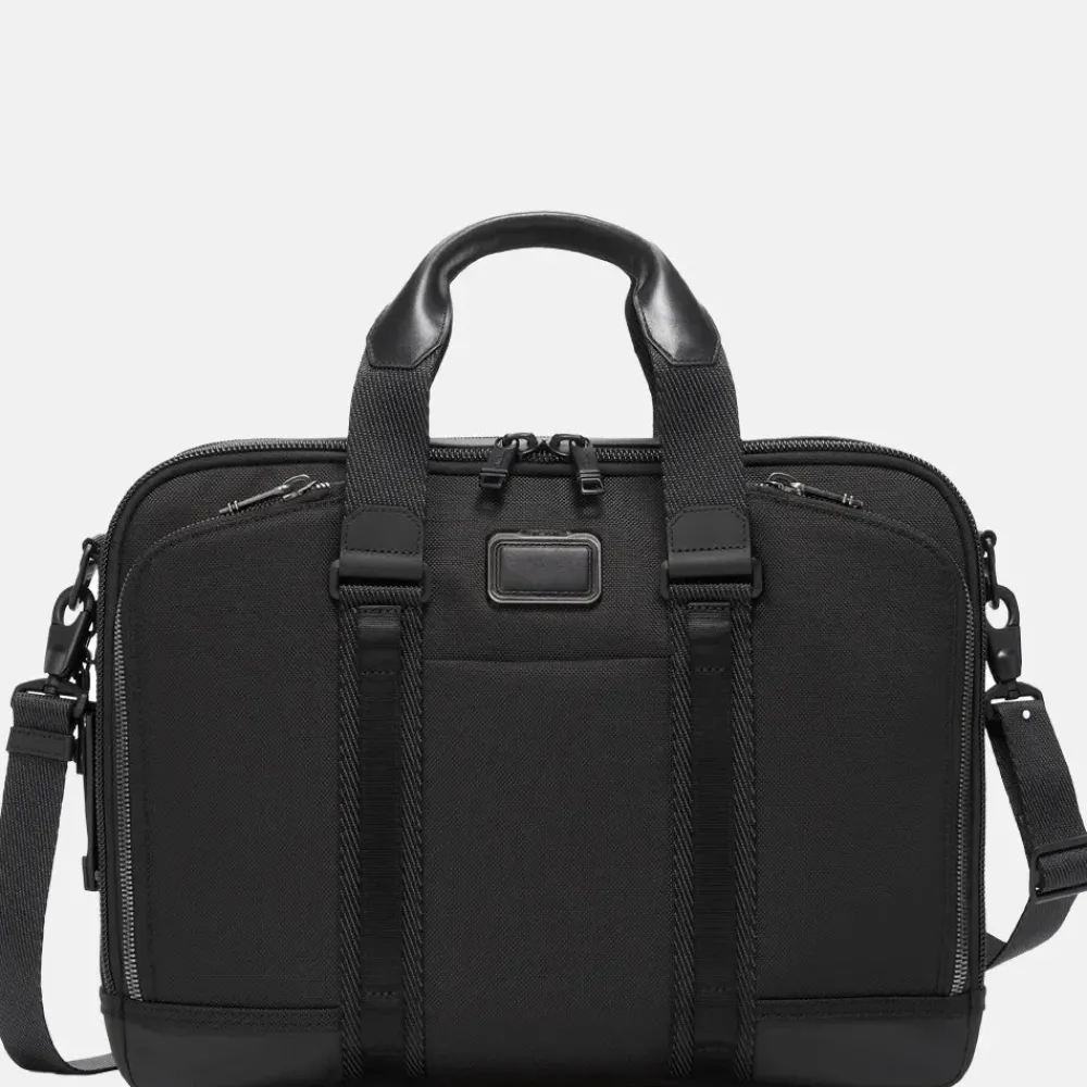Heren Laptoptassen^Tumi Albany Alpha Bravo Academy laptoptas black