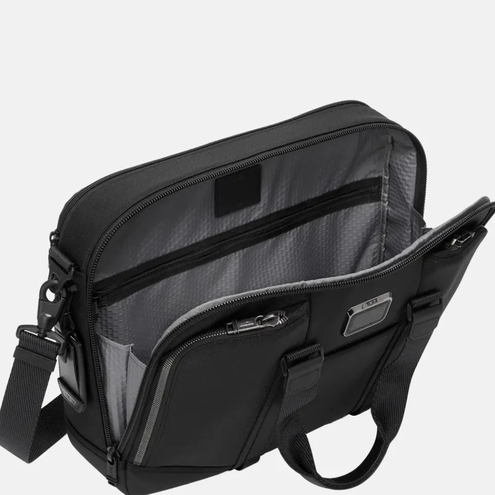 Heren Laptoptassen^Tumi Albany Alpha Bravo Academy laptoptas black
