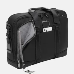 Heren Laptoptassen^Tumi Albany Alpha Bravo Academy laptoptas black