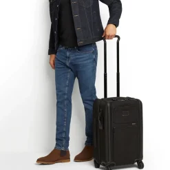 Handbagage Koffers^Tumi Alpha International Expendable 4 Wheel Carry-On koffer black