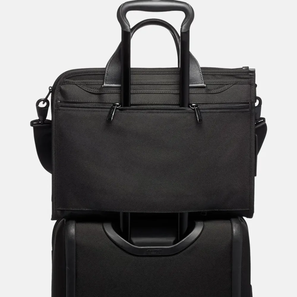 Heren Laptoptassen^Tumi Alpha Slim Deluxe laptoptas black