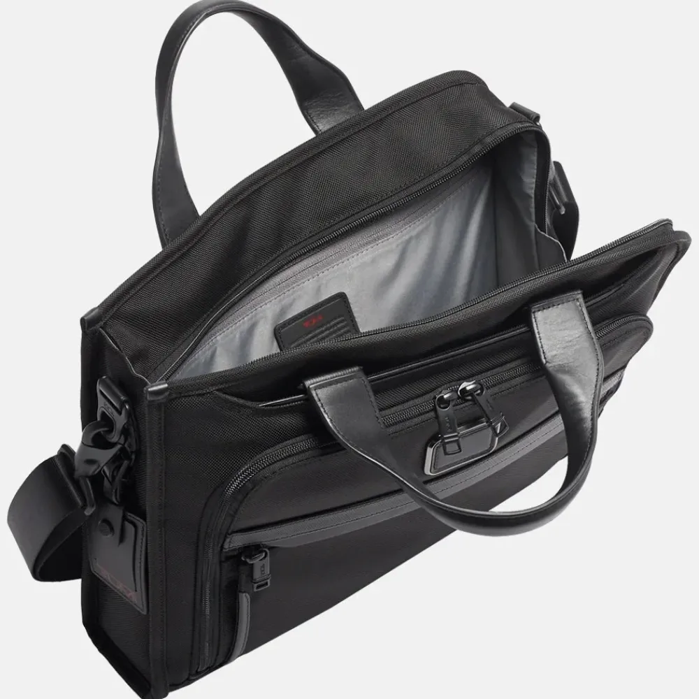 Heren Laptoptassen^Tumi Alpha Slim Deluxe laptoptas black