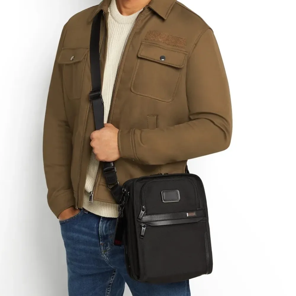 Crossbody Tassen^Tumi organizer crossbody tas black