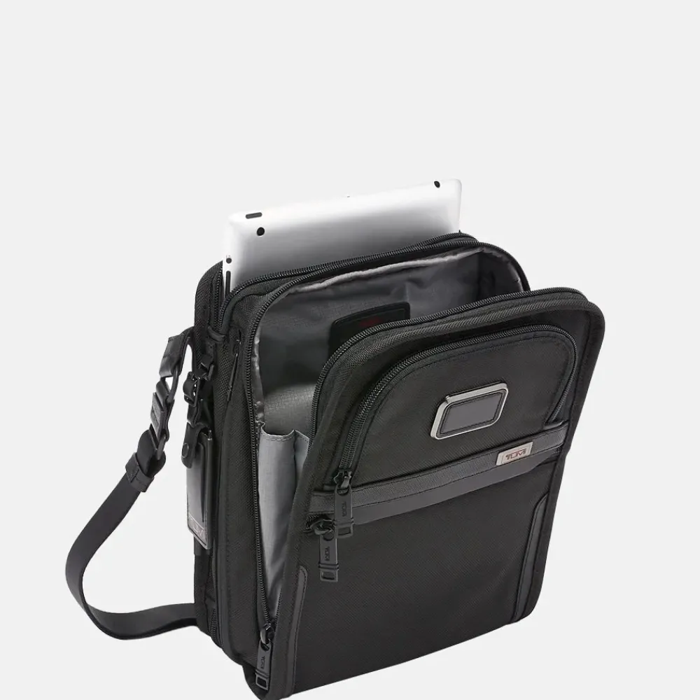Crossbody Tassen^Tumi organizer crossbody tas black