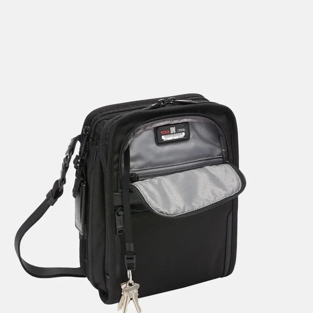Crossbody Tassen^Tumi organizer crossbody tas black