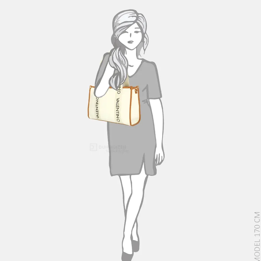 Shoppers^Valentino Bags Candle shopper naturale/cuoi