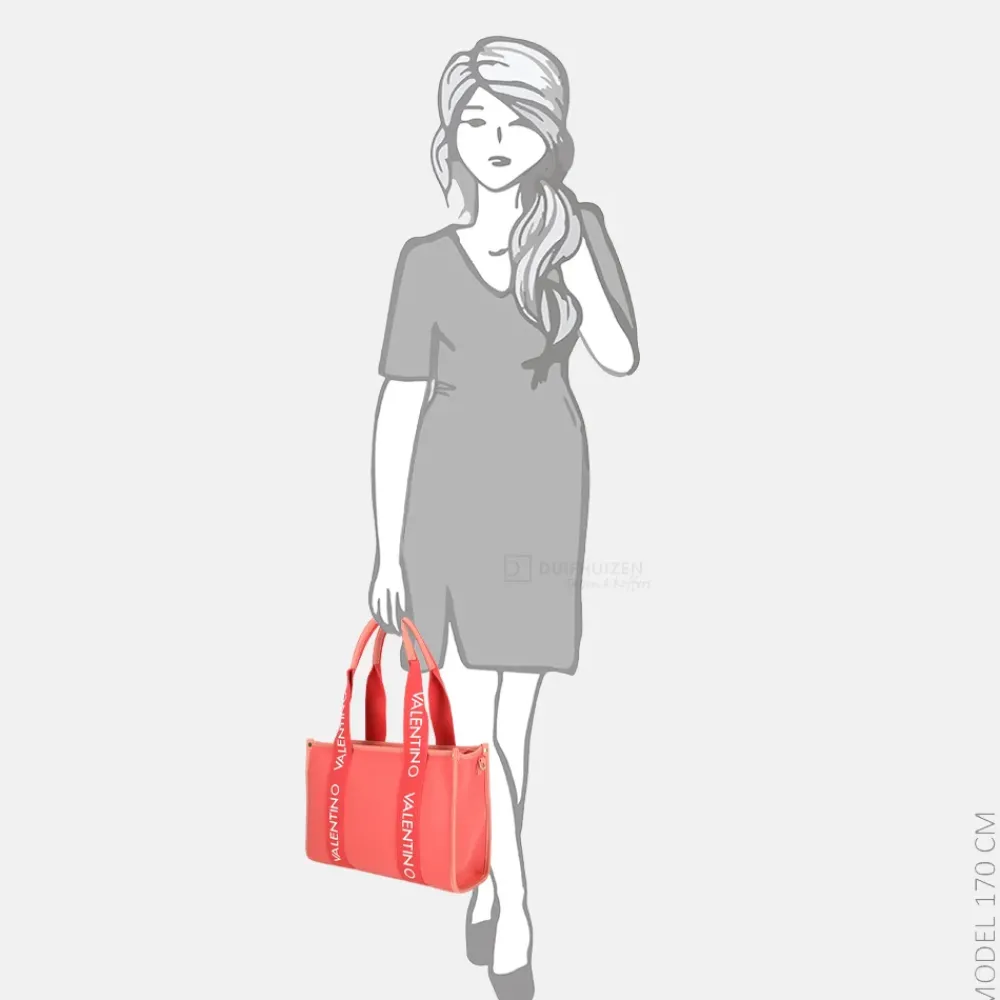 Shoppers^Valentino Bags Candle shopper Corallo