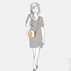 Crossbody Tassen^Valentino Bags Covent crossbody tas naturale/cuoi