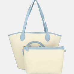 Shoppers^Valentino Bags Covent shopper nat/azzuro