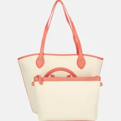 Shoppers^Valentino Bags Covent shopper natur/coral
