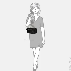 Crossbody Tassen^Valentino Bags Mansion flap crossbody tas nero