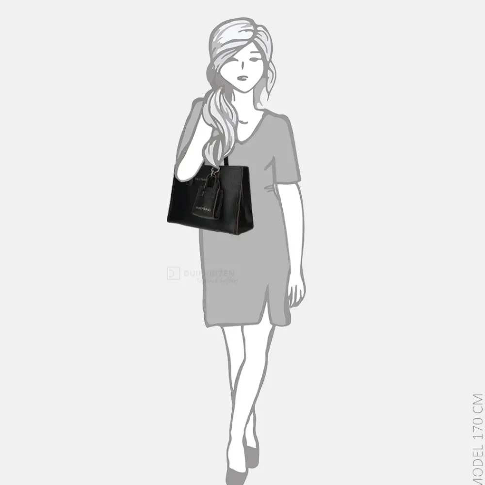 Shoppers^Valentino Bags Samantha shopper nero