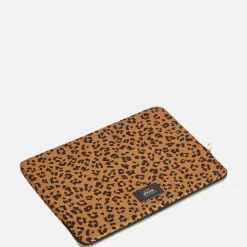 School Accessoires | Laptophoezen^Wouf Agar laptophoes 13/14 inch leopard