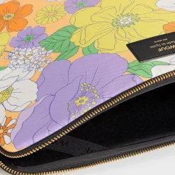 School Accessoires | Gepersonaliseerde Laptophoezen^Wouf laptophoes 13/14 inch Yelli Flowers