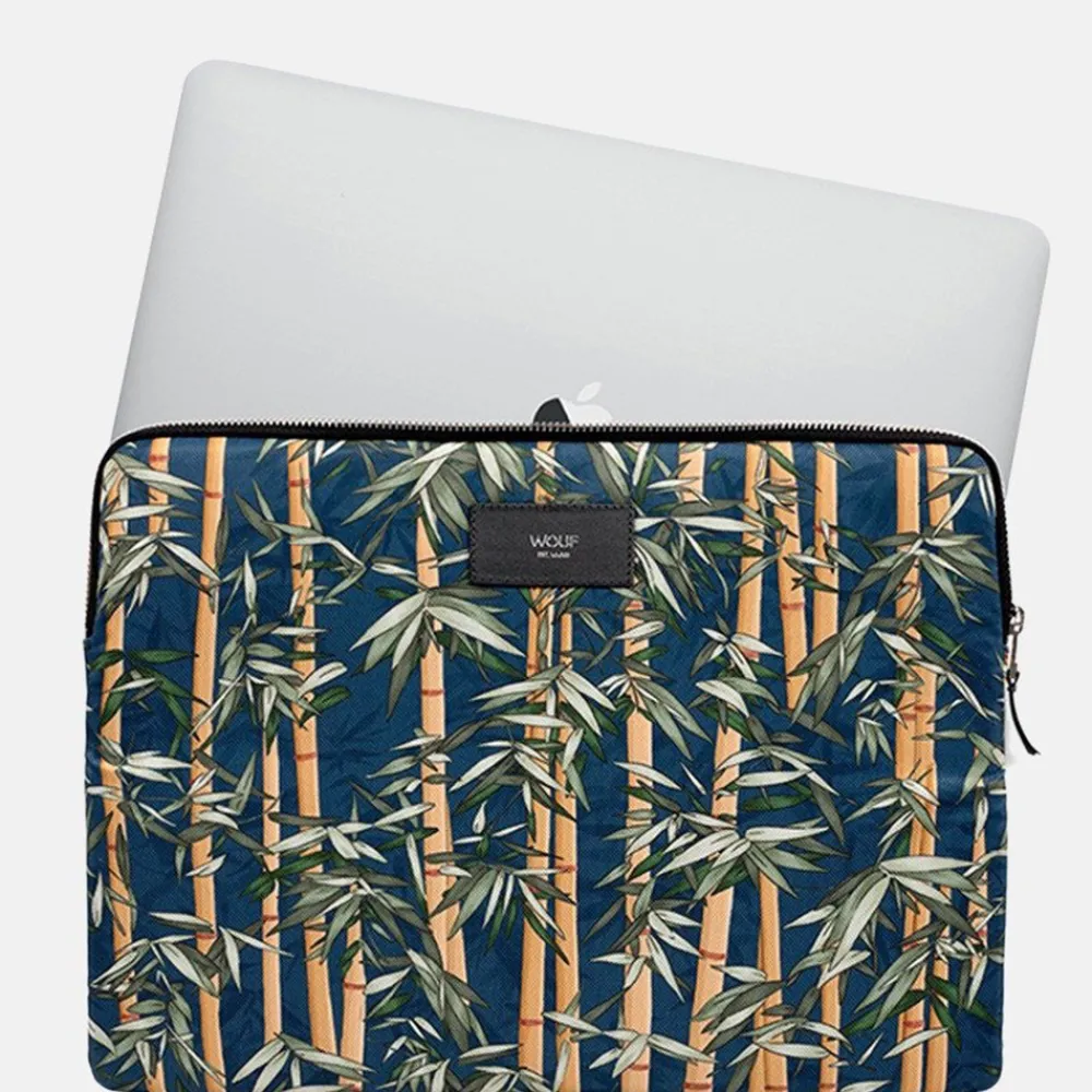 School Accessoires | Gepersonaliseerde Laptophoezen^Wouf laptophoes 13 inch Bamboe