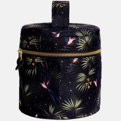 Toilettassen^Wouf Paradise toilettas XL black