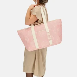 Strandtassen^Zebra Trends Elise strandtas roze boho