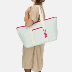 Strandtassen^Zebra Trends Elise strandtas lichtblauw