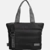 Handtassen^Zebra Trends Elske puffy handtas M zwart