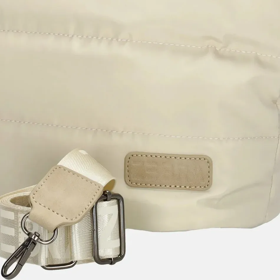 Dames Laptoptassen^Zebra Trends Elske Puffy shopper creme