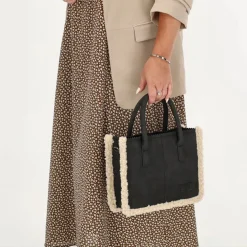 Handtassen^Zebra Trends Emmy handtas zwart