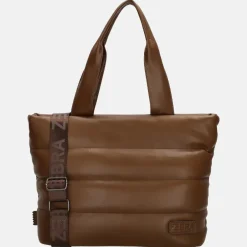 Shoppers^Zebra Trends Evie shopper bruin