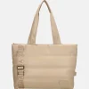 Dames Laptoptassen^Zebra Trends Evie shopper licht taupe