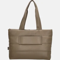 Dames Laptoptassen^Zebra Trends Evie shopper taupe