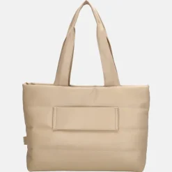 Dames Laptoptassen^Zebra Trends Evie shopper licht taupe