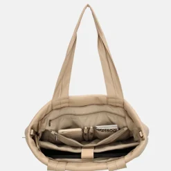 Dames Laptoptassen^Zebra Trends Evie shopper licht taupe