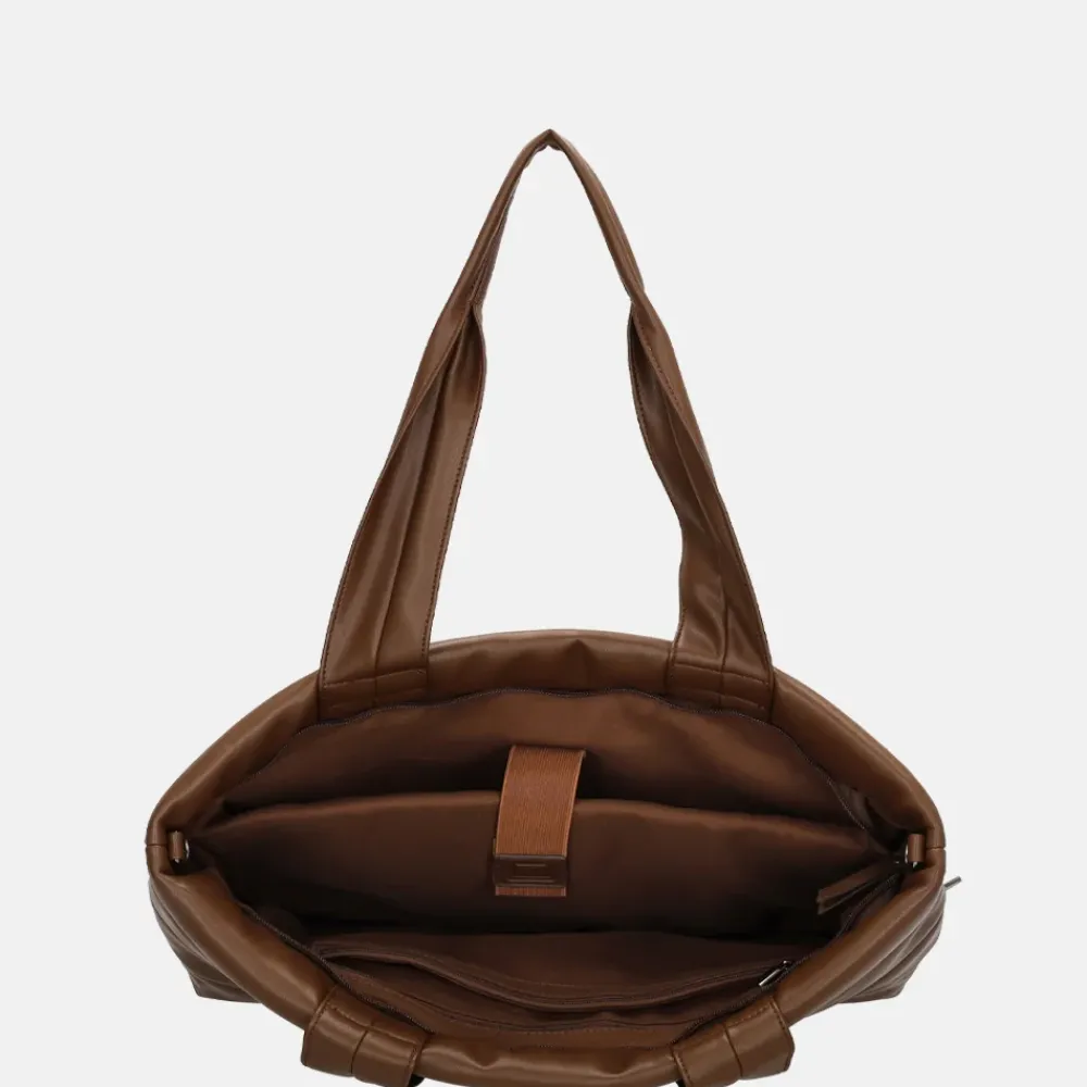 Dames Laptoptassen^Zebra Trends Evie shopper bruin