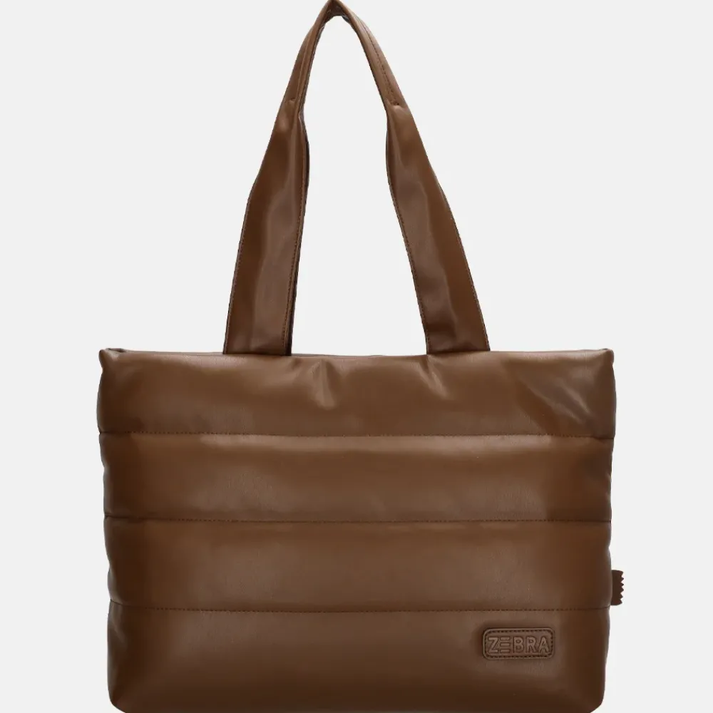 Dames Laptoptassen^Zebra Trends Evie shopper bruin