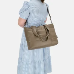 Dames Laptoptassen^Zebra Trends Evie shopper taupe