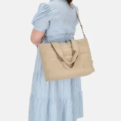 Dames Laptoptassen^Zebra Trends Evie shopper licht taupe