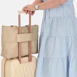 Dames Laptoptassen^Zebra Trends Evie shopper licht taupe